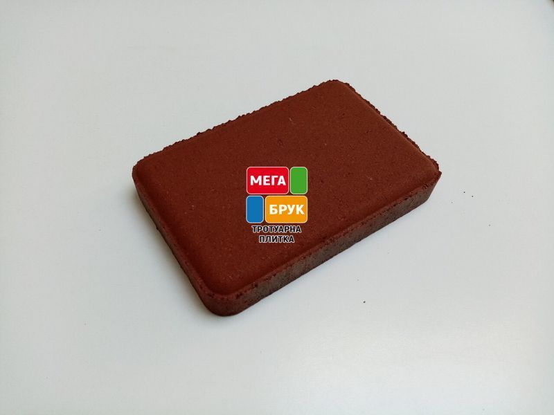 Тротуарна плитка Старе місто 25 мм червоний SM25k фото