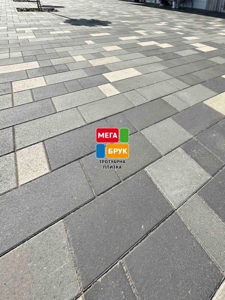 Тротуарна плитка Лайнстоун 40 жовтий L40jov фото