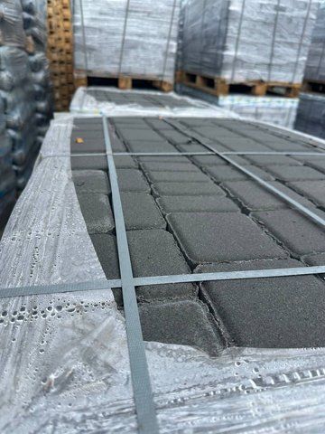 Тротуарна плитка Старе місто 40 мм графіт SM40gr фото