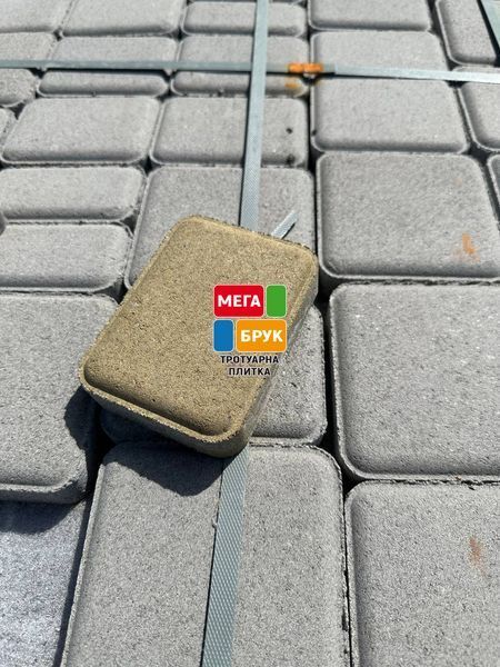 Тротуарна плитка Старе місто 60 мм оливка SM60ol фото